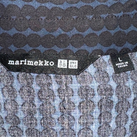 UNIQLO MARIMEKKO Rayon Polka Dot LS Jumpsuit NWT - Picture 4 of 7